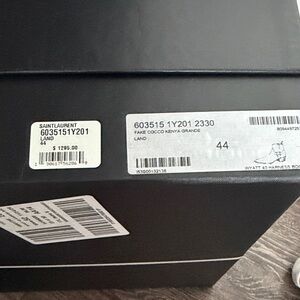 Saint Laurent Boots sealed never opened.